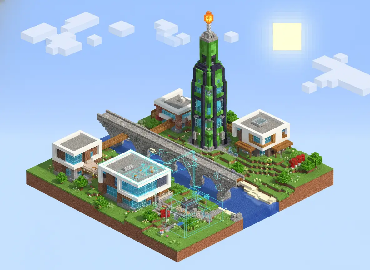 Архітектура та дизайн в Minecraft